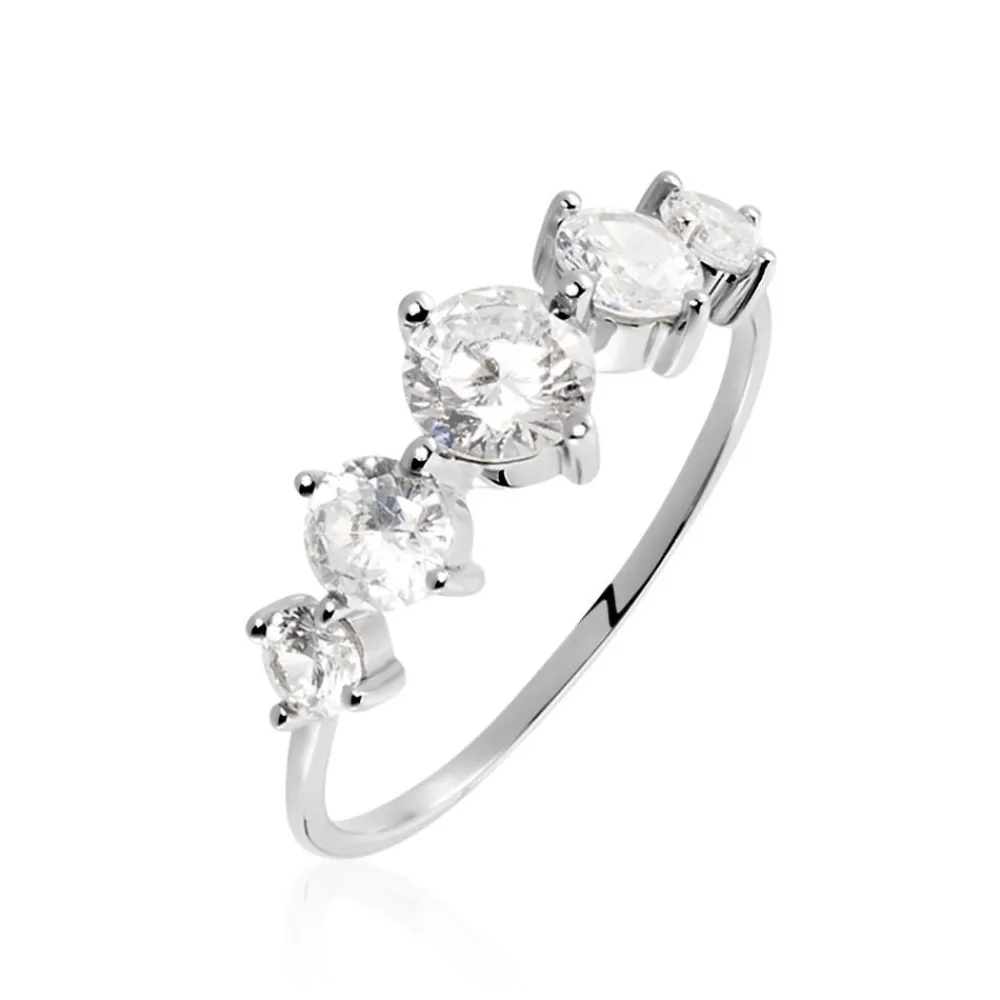 Bague Or Blanc Riyad Oxydes De Zirconium|Marc Orian Best
