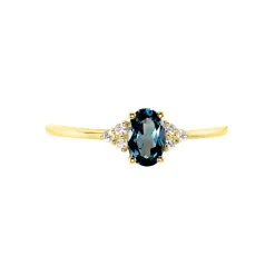 Bague Or Jaune Diapré Topaze Et Oxydes De Zirconium|Marc Orian Sale