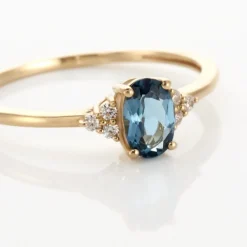 Bague Or Jaune Diapré Topaze Et Oxydes De Zirconium|Marc Orian Sale