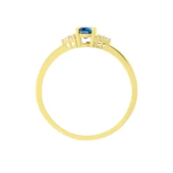 Bague Or Jaune Diapré Topaze Et Oxydes De Zirconium|Marc Orian Sale