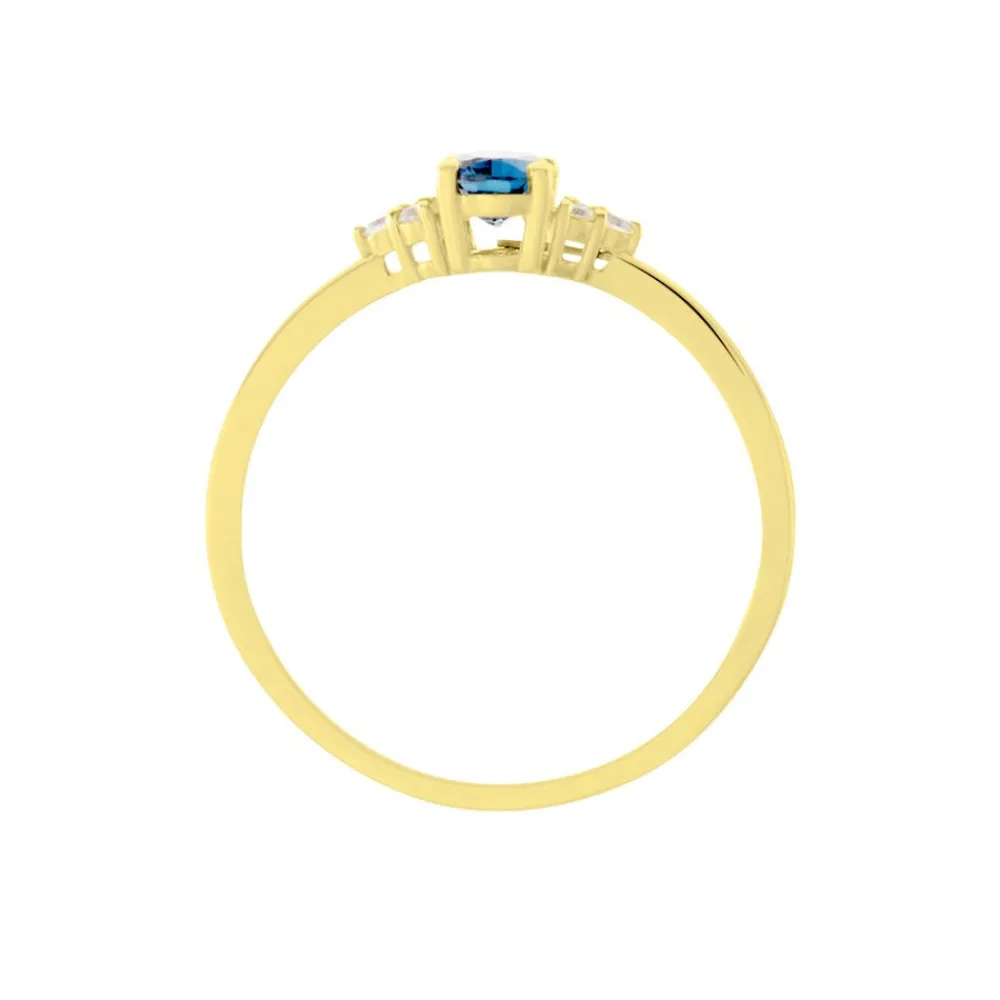 Bague Or Jaune Diapré Topaze Et Oxydes De Zirconium|Marc Orian Sale