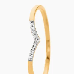 Bague Or Jaune Kaitlynn Diamant|Marc Orian New