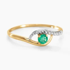 Bague Or Jaune Karmele Emeraude|Marc Orian New