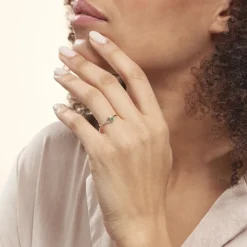 Bague Or Jaune Karmele Emeraude|Marc Orian New