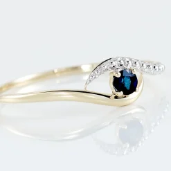 Bague Or Jaune Karmele Saphir|Marc Orian Online