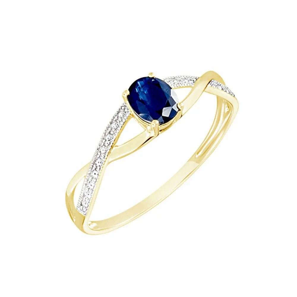 Bague Or Jaune Katalinta Saphir|Marc Orian Outlet