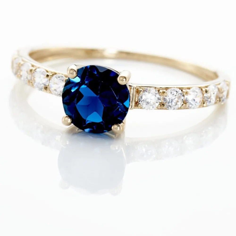 Bague Or Jaune Monroe Topaze Oxydes De Zirconium|Marc Orian Discount