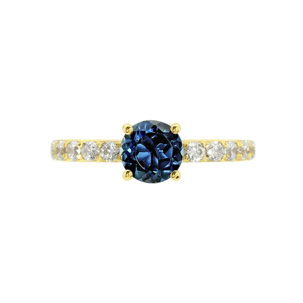 Bague Or Jaune Monroe Topaze Oxydes De Zirconium|Marc Orian Discount