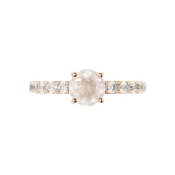Bague Or Rose Monroe Quartz Oxydes De Zirconium|Marc Orian Discount
