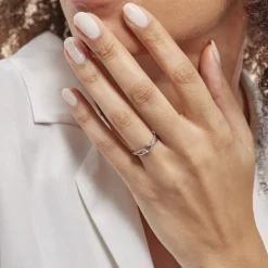 Bague Osanna Or Blanc Diamant|Marc Orian Discount