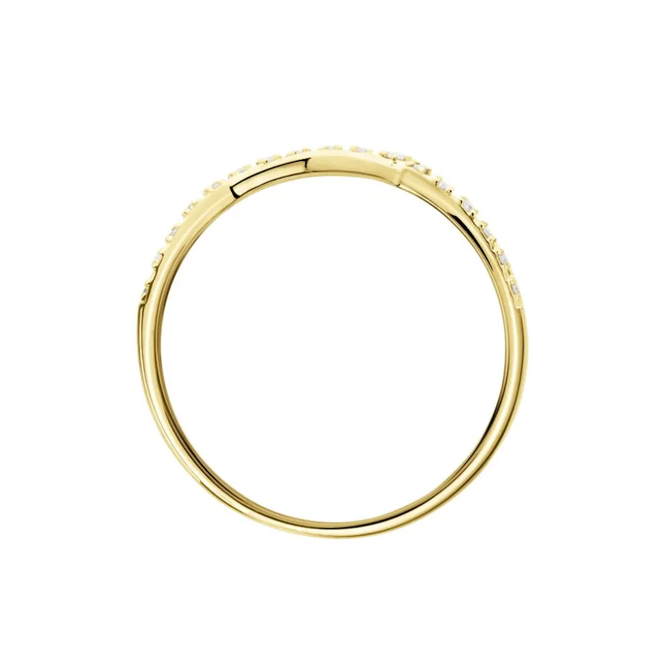 Bague Osanna Or Jaune Diamants