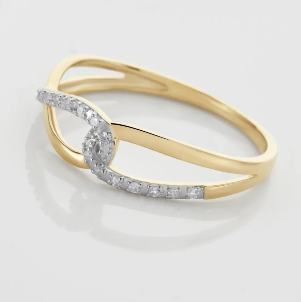 Bague Osanna Or Jaune Diamants