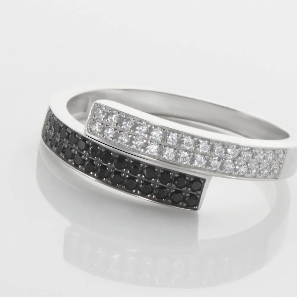 Bague Ouarida Argent Blanc Oxyde De Zirconium|Marc Orian Discount