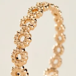 Bague Palmeta Plaqué Or Jaune|Marc Orian New