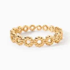 Bague Palmeta Plaqué Or Jaune|Marc Orian New
