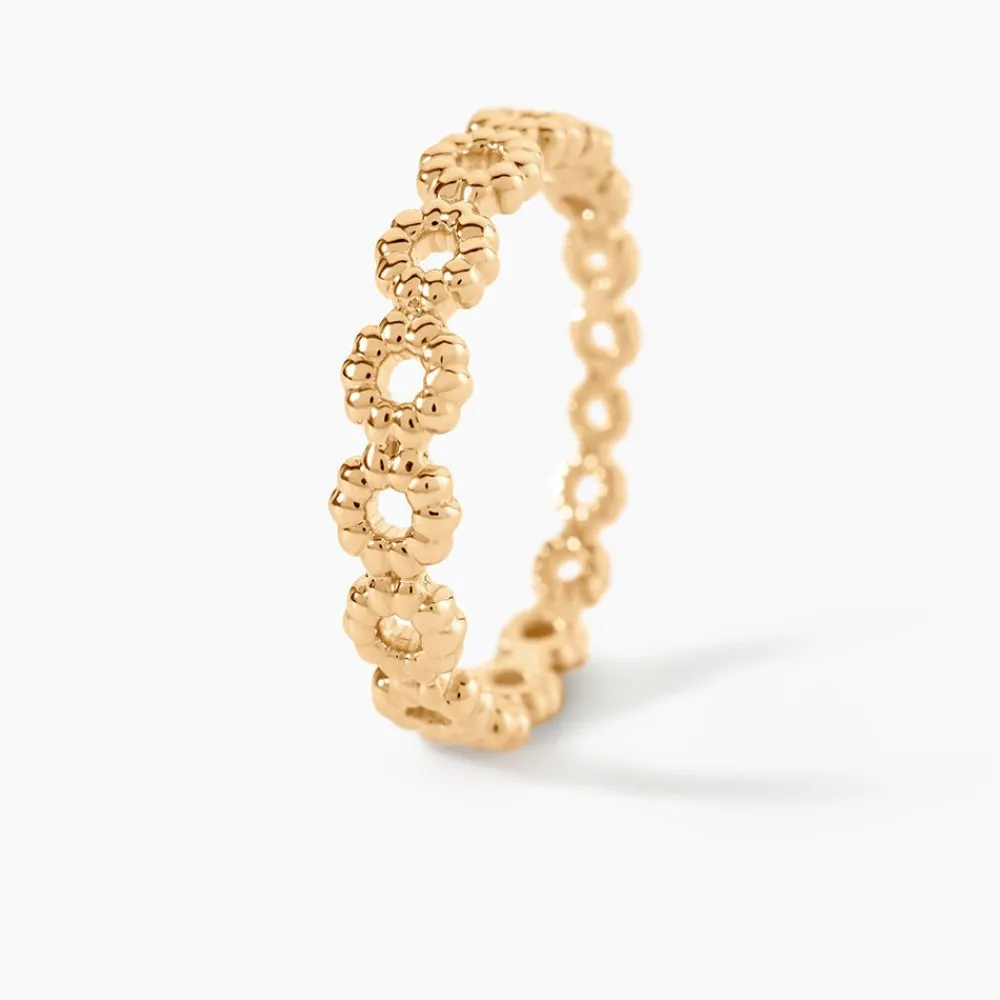 Bague Palmeta Plaqué Or Jaune|Marc Orian New