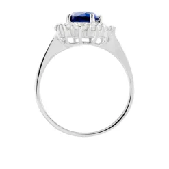 Bague Perez 2 Argent Blanc Oxyde De Zirconium