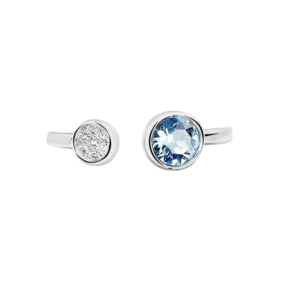Bague Perline Argent Blanc Oxyde De Zirconium