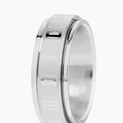 Bague Acier Argenté|PHEBUS HIM Hot