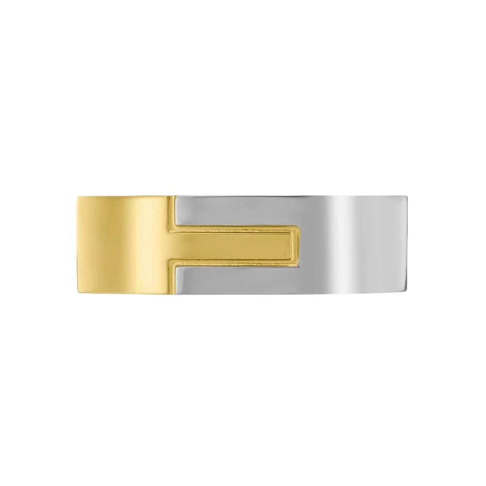 Bague Acier Bicolore|PHEBUS HIM Sale