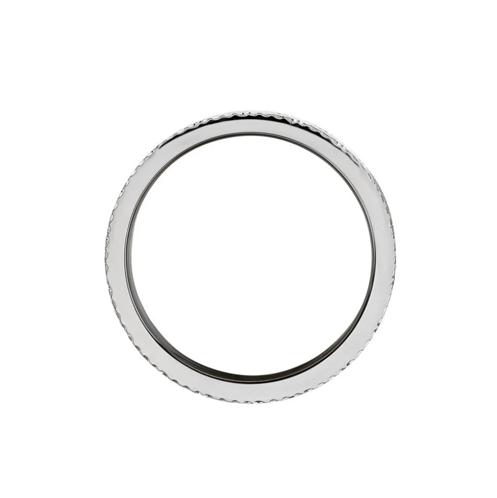 Bague Phebus Him Acier Blanc