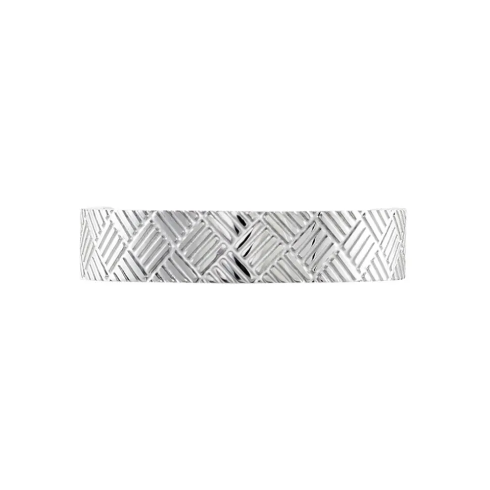 Bague Phebus Him Acier Blanc
