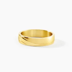 Bague Phebus Him Acier Dore