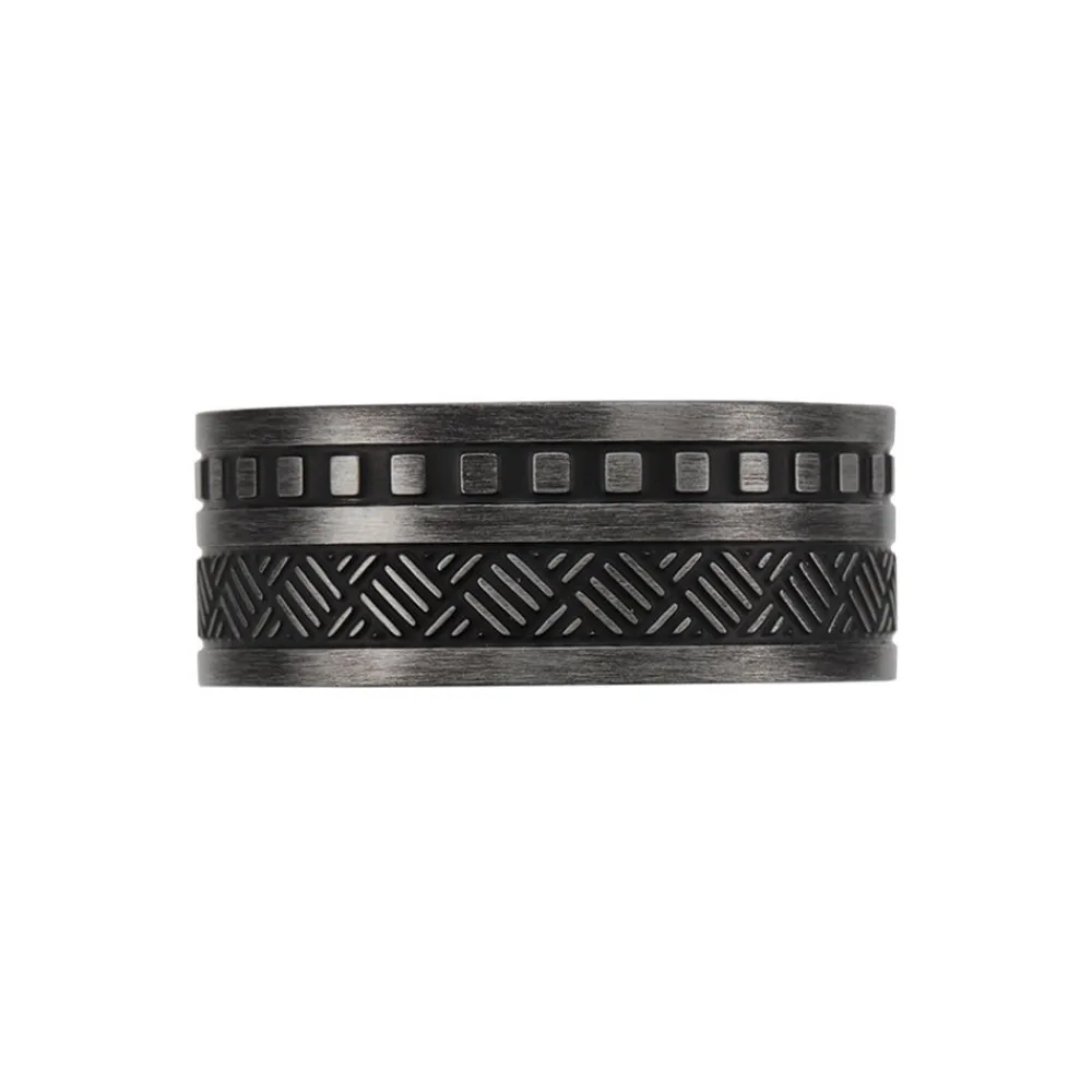 Bague Acier Noir|PHEBUS HIM Sale