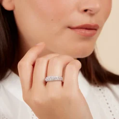 Bague Philomene Argent Blanc Oxyde De Zirconium|Marc Orian Online