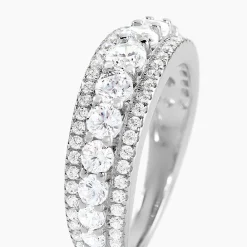 Bague Philomene Argent Blanc Oxyde De Zirconium|Marc Orian Online