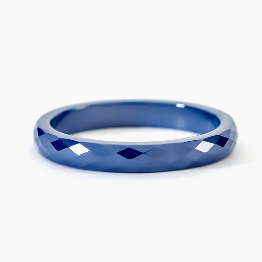 Bague Pilar Petite Céramique Bleu|Marc Orian Hot