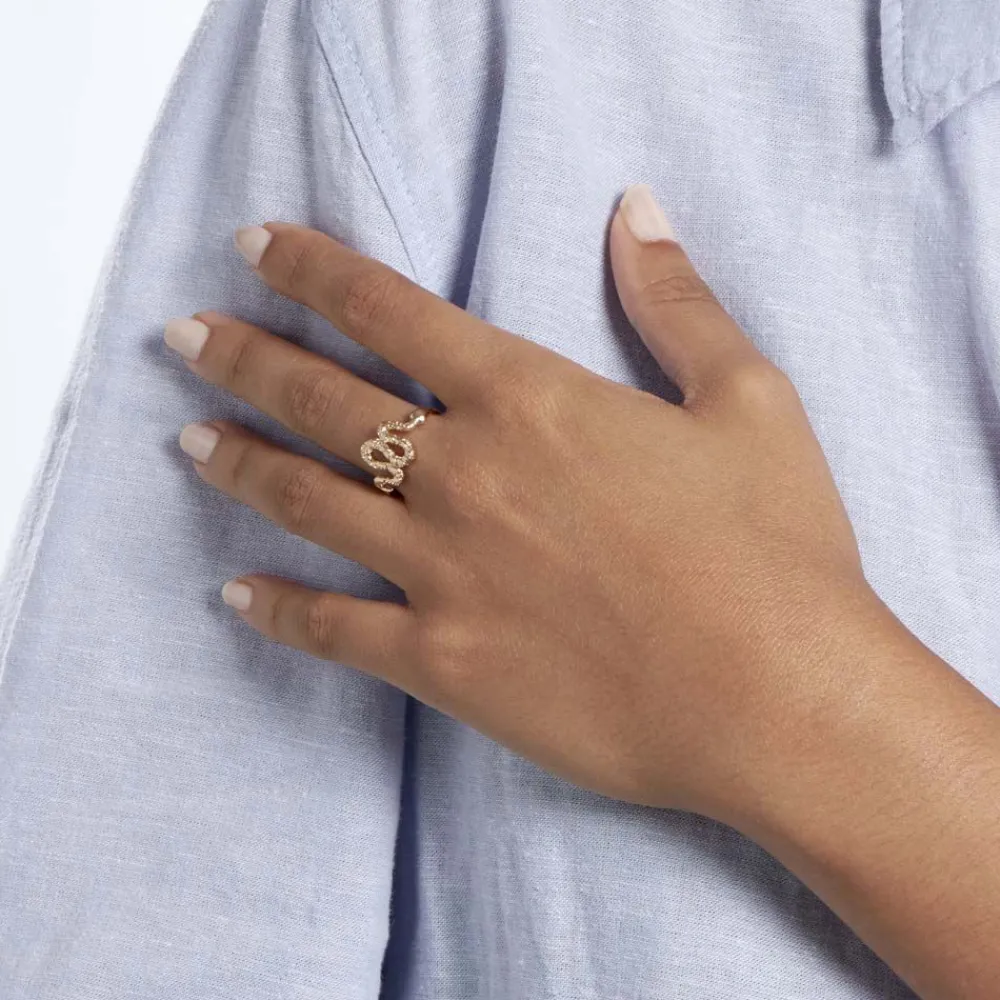 Bague Plaqué Or Cyriack Oxydes De Zirconium|Marc Orian Hot