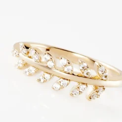 Bague Plaqué Or Jaune Luz Oxyde De Zirconium|Marc Orian Outlet