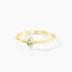 Bague Poem Argent Jaune Péridot Oxyde De Zirconium|Marc Orian Sale
