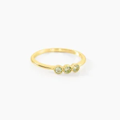 Bague Poem Argent Jaune Péridot|Marc Orian Clearance