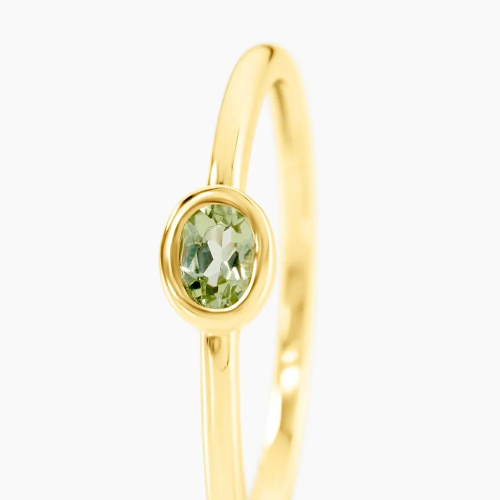 Bague Poem Argent Jaune Péridot|Marc Orian Discount