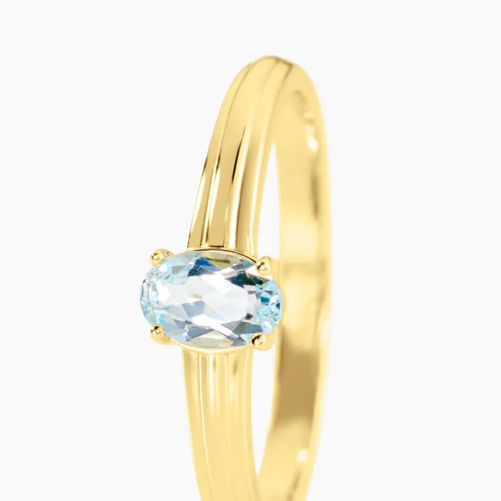 Bague Poem Argent Jaune Topaze|Marc Orian Clearance