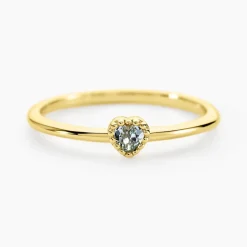 Bague Poem Argent Jaune Topaze|Marc Orian Online