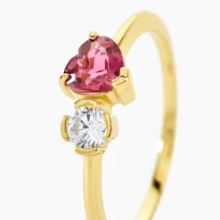 Bague Poem Argent Jaune Tourmaline Oxyde De Zirconium|Marc Orian Clearance
