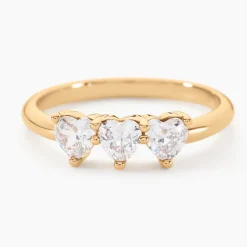 Bague Poésie Rosée Plaque Or Jaune Oxyde De Zirconium|Marc Orian Hot