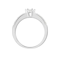 Bague Praya Or Blanc Diamant