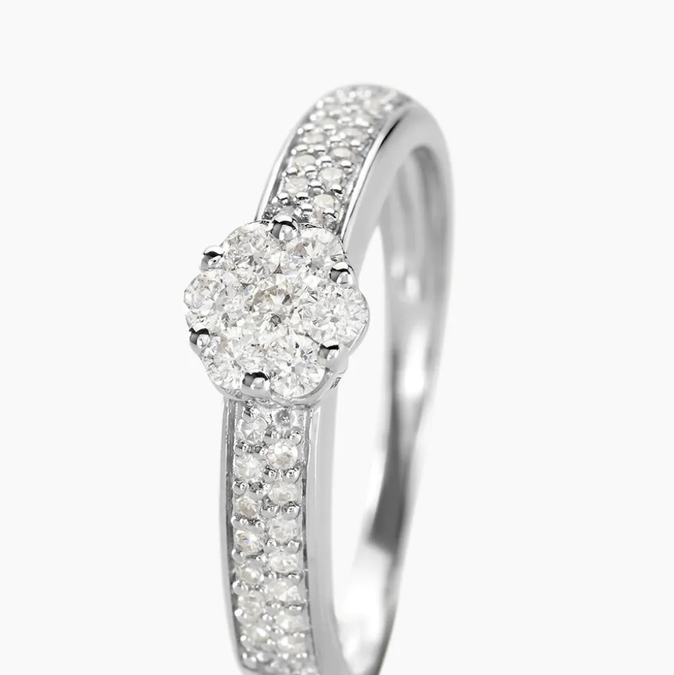 Bague Praya Or Blanc Diamant