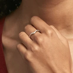 Bague Pricila Argent Blanc Oxyde De Zirconium|Marc Orian Online
