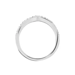 Bague Pricila Argent Blanc Oxyde De Zirconium|Marc Orian Online