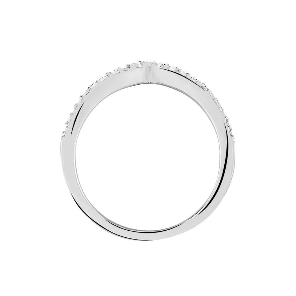 Bague Pricila Argent Blanc Oxyde De Zirconium|Marc Orian Online