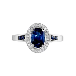 Bague Primevere Or Blanc Saphir Et Diamant|Marc Orian Sale