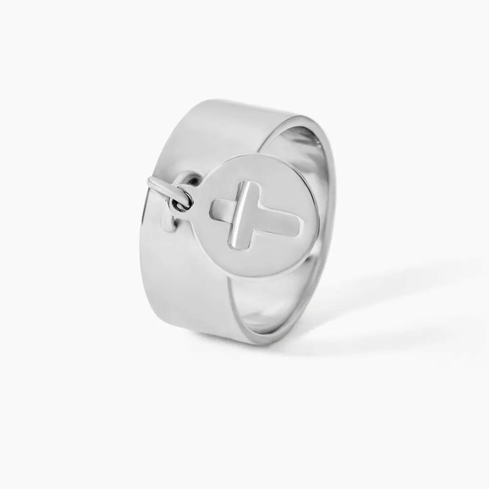Bague Psara Argent Blanc|Marc Orian Outlet