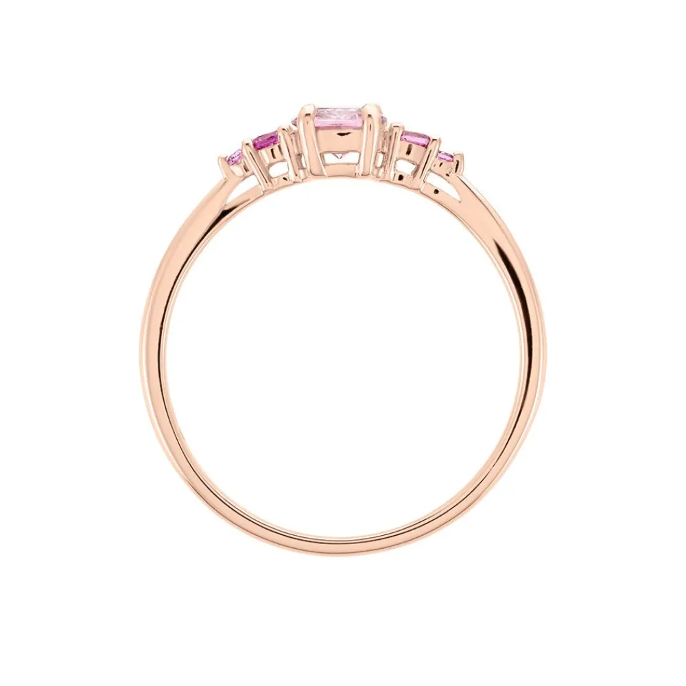 Bague Rainbow Argent Rose Oxyde De Zirconium|Marc Orian Online