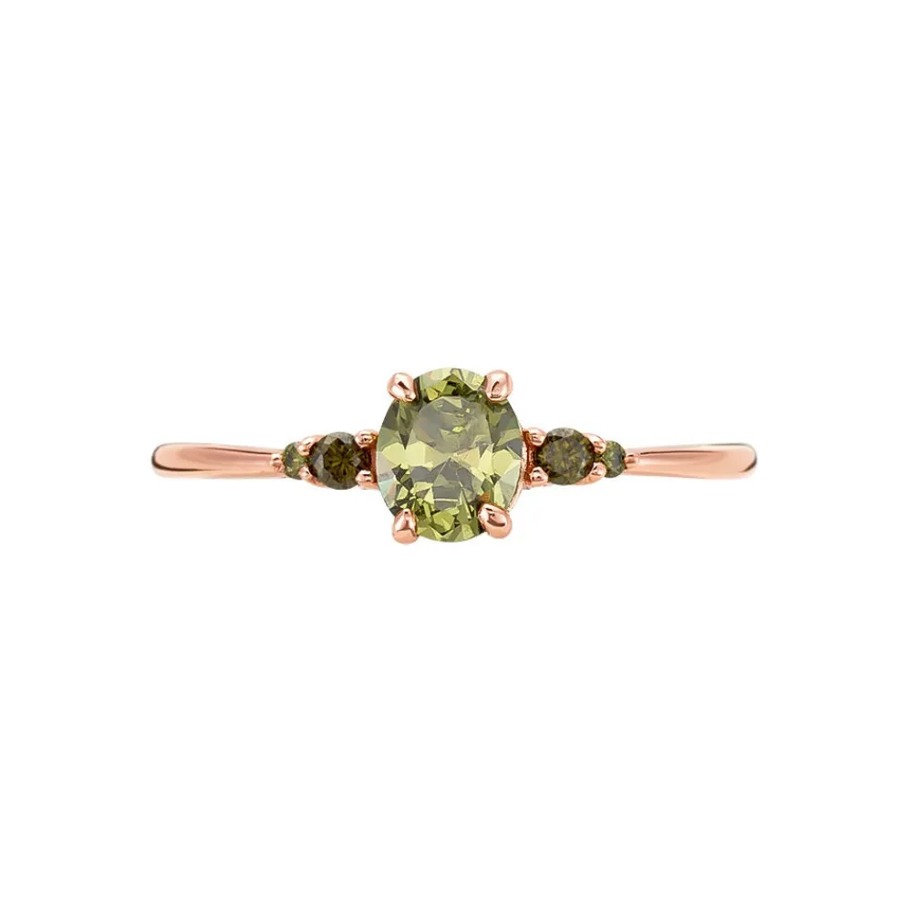 Bague Rainbow Argent Rose Oxyde De Zirconium|Marc Orian Discount