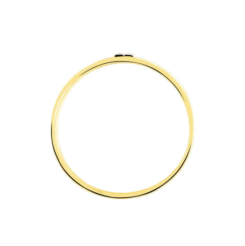 Bague Rainbow Or Bicolore Diamant